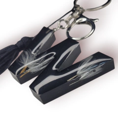 Chaveiro letra W - dente de leão - comprar online