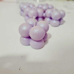 Vela Mini bubble Aromática 30 gramas com Lapela - Aroma de Minas