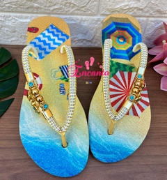 Slin praiana com pingentes - comprar online