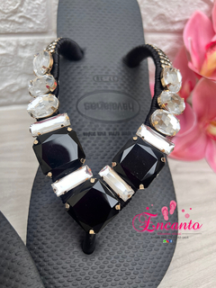 Modelo Top preto peça luxo quadrada - comprar online