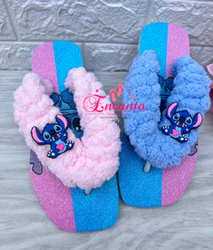 Slin Square pelúcia Sticht Azul/rosa