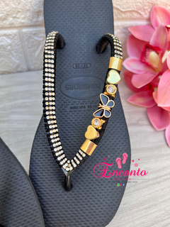 Slin Square preto borboleta - comprar online