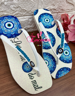 Slin Square olho grego piercing/plaquinha - comprar online