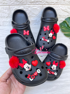 Babuche INFANTIL Minnie vermelha - Encanto Chinelos Oficial