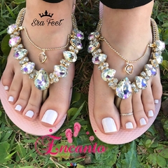 Slin rosa ballet com peça boreal - comprar online