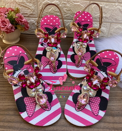 Sandália Minnie rosa pink - comprar online