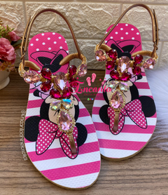 Sandália Minnie rosa pink