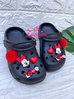 Babuche INFANTIL Minnie vermelha - comprar online