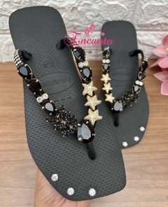 Slin Square preta estrela - comprar online