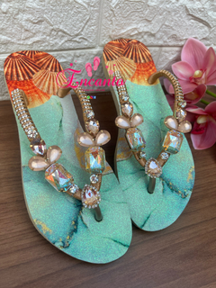Slin modelo mar peça glitter luxo - comprar online