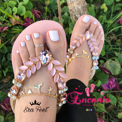 Slin Rosa Ballet com peça sereia rosé