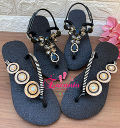 Slin glitter preta mandala - comprar online