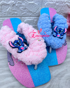 Slin Square pelúcia Sticht Azul/rosa - comprar online