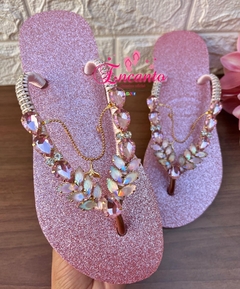 Slin sereia rosa bebê com peça rosa - comprar online