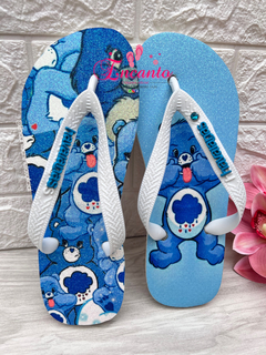 Modelo Top estampa Ursinhos Carinhosos azul - comprar online