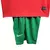 Conjunto Infantil Portugal - Vermelho e Verde na internet