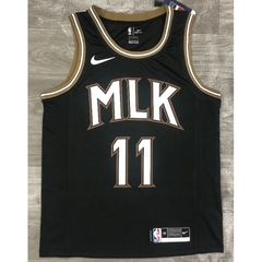 Atlanta Hawks black MLK #11 Trae Young