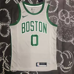 Tatum #0 Boston Celtics Grey