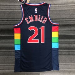 Embiid #21 Philadelphia 76ers 2022 Edição Cidade - comprar online