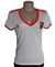 Camisa Adidas Flamengo Ii Branca 2018/2019 Feminina