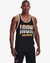 Regata Under Armour Project Rock Iron Tank Fitness Training na internet
