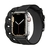 Leather Gourmette Double Tour Strap For Apple Watch 7 band 45mm/41mm correa 42/3 - W3 IMPORTS