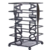 PORTA TALHERES ESCORREDOR ARAMADO PRETO QUADRADO COZINHA - comprar online