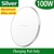 Carregador sem fio rápido de 100 W para iPhone 14 13 12 11 X Pro Max Samsung Ga - loja online
