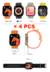Imagem do T900 Pro Smart Watch 1,75 Polegada Tela HD 10 Peças Atacado Para o Brasil Chama