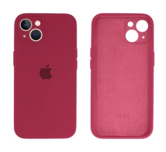Capinha Celular Iphone 13 Silicone Aveludado com Proteção para Câmera - loja online