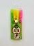 Crayones Pizzini Retractil Fluo x4
