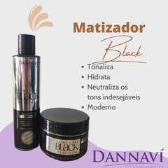 KIT MATIZANTE BLACK PLATINIUM DANNAVI 300 ML - comprar online