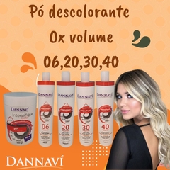 KIT PO DESCOLORANTE WHITE MAIS OX VOLUME 06,20,30,40 DANNAVI - comprar online