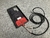 Funda/Soporte Cuero para iPhone/Samsung. 2 Terminales Cuerda, 2 Eslabones y 6 Argollas, de Plata 925 & Crossbody/Collar Cuerda Elástica Negra.- KC29 - tienda online