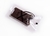 Funda para iPhone Cuero Genuino Full-Grain curtido vegetal & Plata Esterlina 925. Correa/Gargantilla/Pulsera Cuero doble 3 cabos trenzados a mano-F24 - comprar online