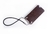 Funda para iPhone de cuero Genuino Full-Grain & Plata 925. Correa/Gargantilla/Pulsera de cuerda elástica negra.- F040 - buy online