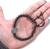 Pulseira Hematita Regulável Medalha São Bento - Artigos Religiosos-Distribuidora Catedral