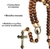 Terço De Madeira Santo Antônio - Artigos Religiosos-Distribuidora Catedral
