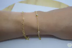 Pulseira Corações Vazados na internet