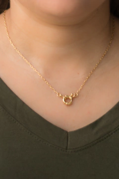 Choker Mini Elos com Fecho Boia - comprar online