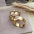 Par de Aliança Reta 5mm em Ouro 18k - comprar online