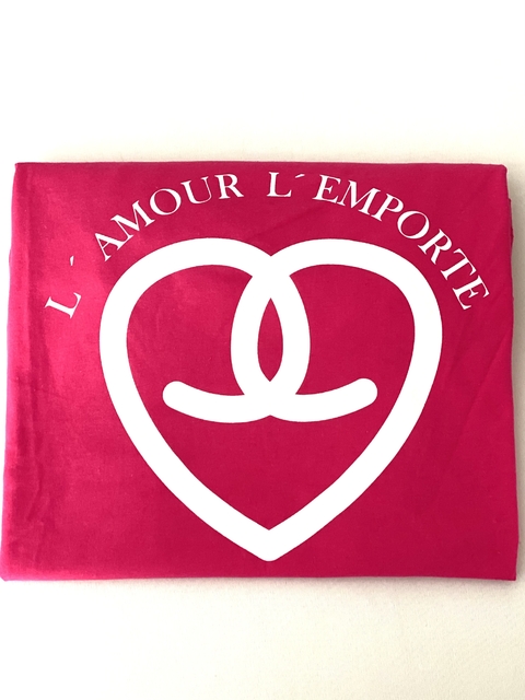 T-SHIRT BLUSA FEMININA 100% ALGODÃO FÚCSIA