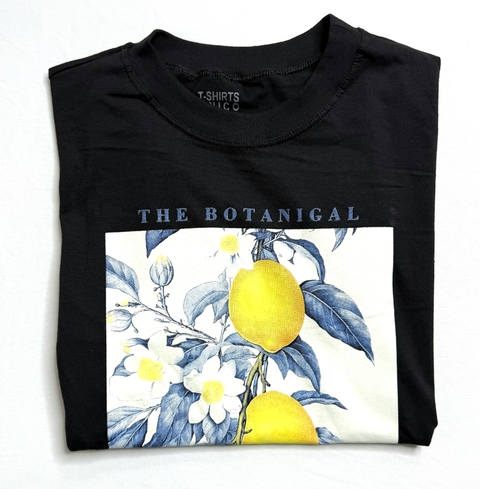 T-Shirt feminina Estampada Tamanho único Preto