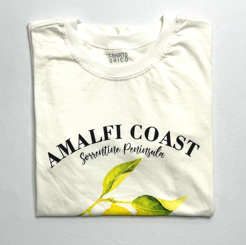 T-Shirt feminina Estampada Tamanho único Off White