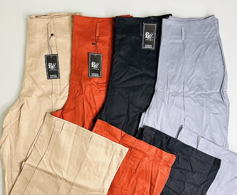 Calça Feminina Pantalona Tecido Amaram