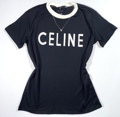 T-SHIRT BLUSA FEMININA CELINE 100% ALGODÃO - comprar online