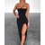 Vestido longo reto