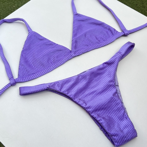 Pipa canelado -lilás-