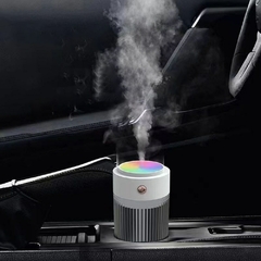 Umidificador de ar portátil com luz LED - Achadinhos Bombando