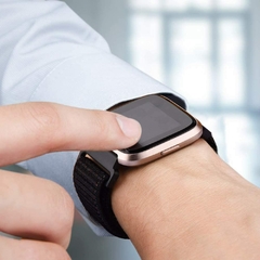 Pulseira de nylon para banda Fitbit Versa/Lite/Versa2 Substituição de relógio